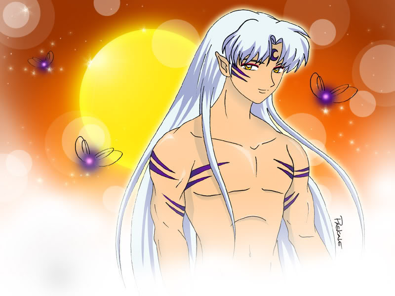 SESSHOUMARU VS INUYASHA - Página 2 Sesshy-Under-the-rising-sun