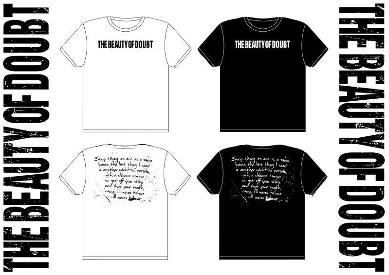 PLAY AND THE BEAUTY OF DOUBT SHIRTS Tbodflyer