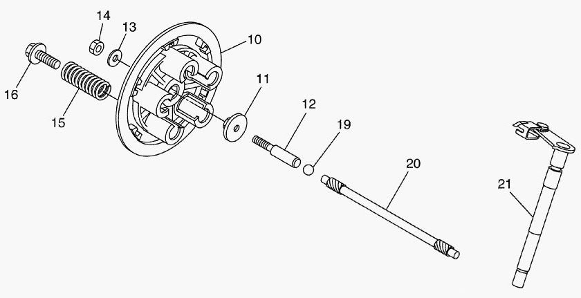 Clutch Push Lever Seal ActuatorCircuit