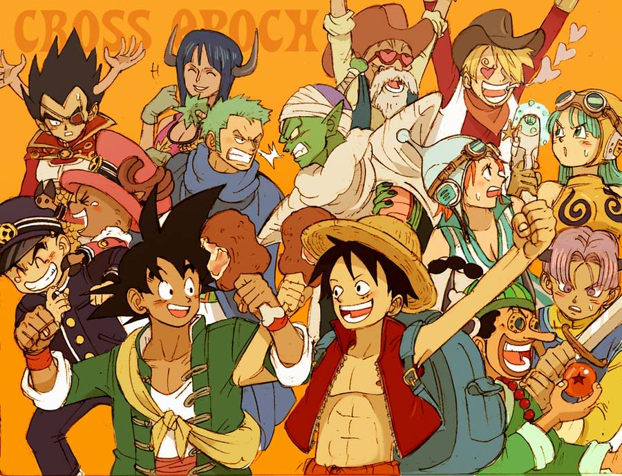 CROSS EPOCH (AKIRA TORIYAMA & EIICHIRO ODA) Banner