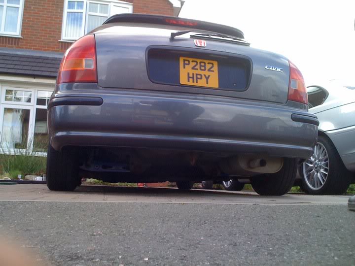ej9 to b18c4 thunder grey Coilovers