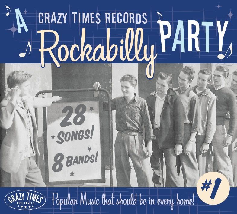 CRAZY TIME RECORDS présente "A Rockabilly Party" N°1 Crazytimes1