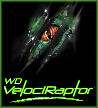 [Analise] Western Digital Velociraptor 300GB Logo