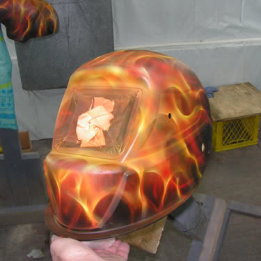 My 2nd Attempt at True Flames Let me have it NICK! Devilstail-helmet-flames