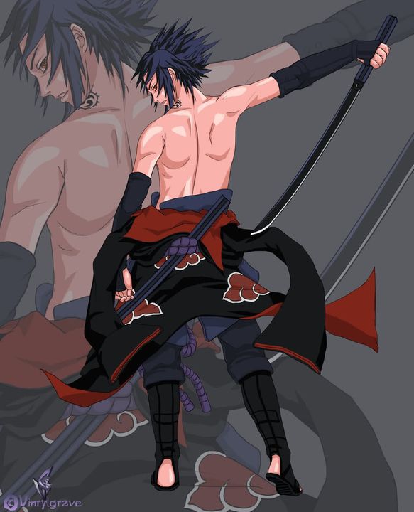 Uchiha Sasuke AKatsuki_Team_7__Sasuke_