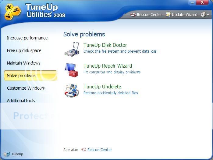 Tuneup Utilities 2008 - Phần mềm quét rác + sửa lỗi + tăng tốc máy tính 4