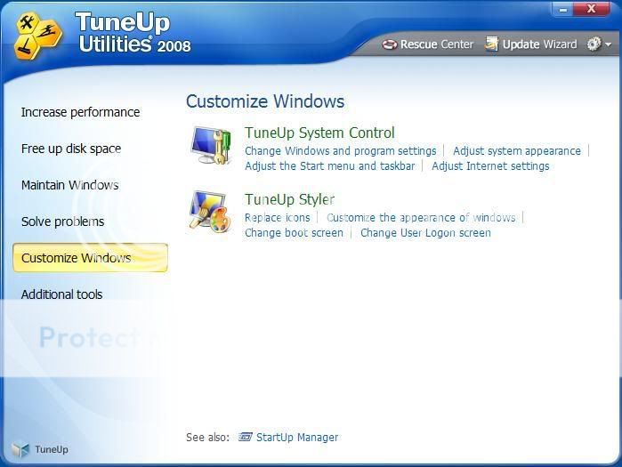 Tuneup Utilities 2008 - Phần mềm quét rác + sửa lỗi + tăng tốc máy tính 5