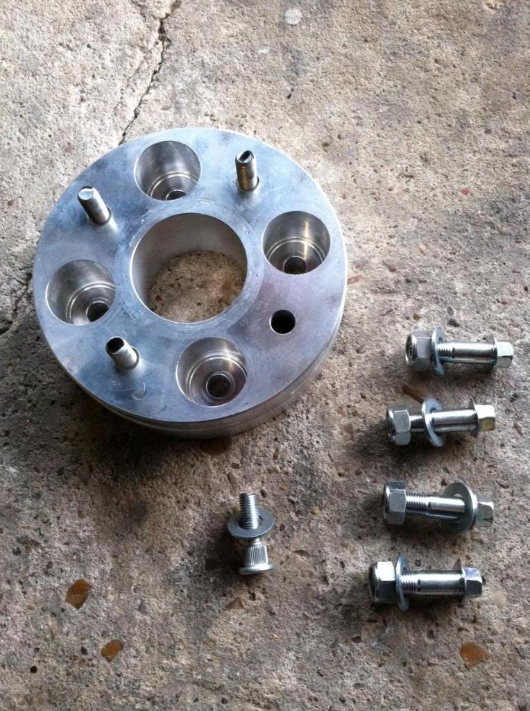 How to convert rhino rear hub spacer back to stock. 1-1