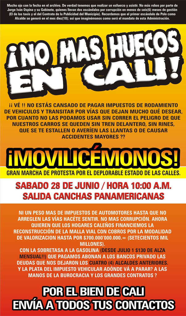 NOS INTERESA.. NOMASHUECOSENCALI