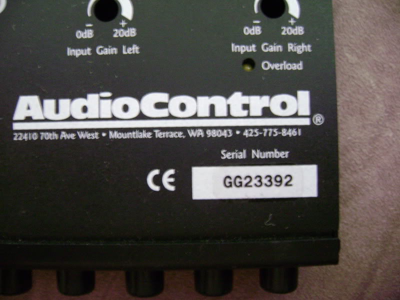 FS: AudioControl Four.1 DSC00813