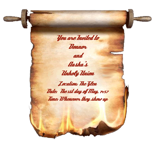 Donnor and Aasha's Unholy Union Scroll-1