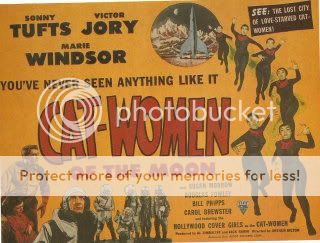 Posters - the Golden Age 1953-1954 CatWomenonMoon