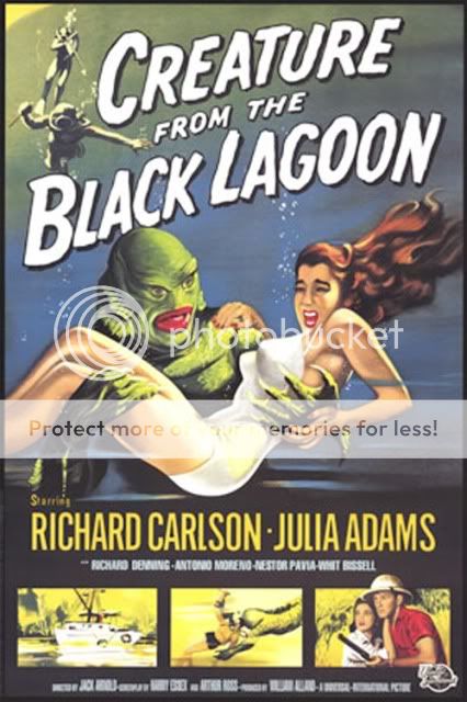 Posters - the Golden Age 1953-1954 CreaturefromBlacklagoon