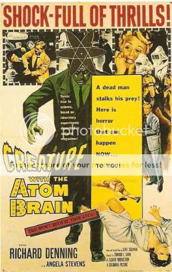 Posters - the Golden Age 1953-1954 CreaturewithAtomBrain