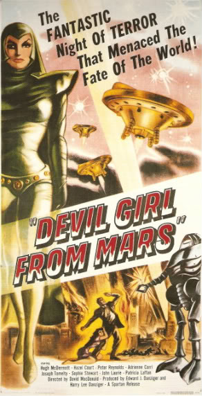 Posters - the Golden Age 1955-1956 DevilGirlfromMars