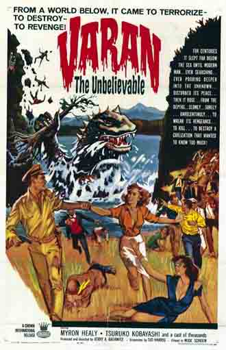 Varan the Unbelievable (Japan) Varan