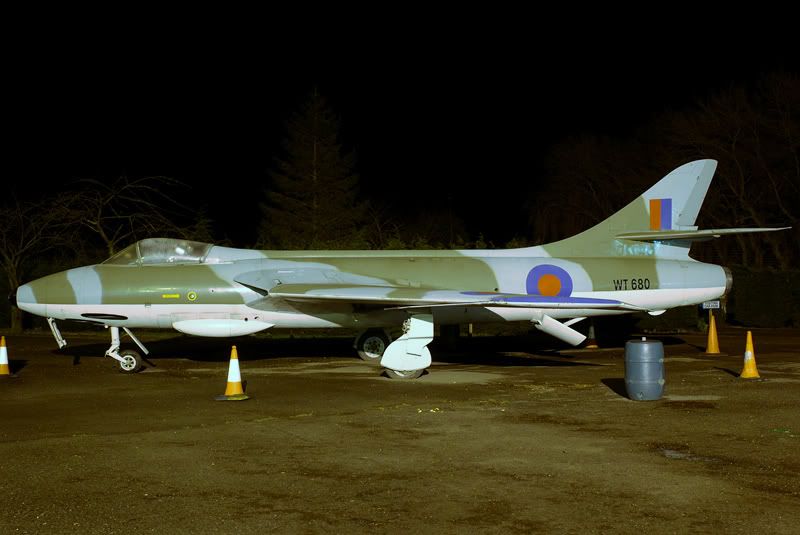 Specialist Category January 2009 - Historic RAF Jets HunterWT680NightShotEDITNET