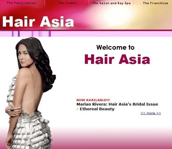 MARIAN RIVERA ON HAIR ASIA MAGAZINE Hairasia