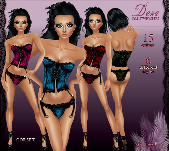 |SYLENT|  All Laced Up  ~♥~~~Limited -- Dana Lingerie Collection!!! ~~~♥~ "NEW" DanaCAT01