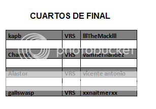 CUARTOS DE FINAL Cuartosdefinal