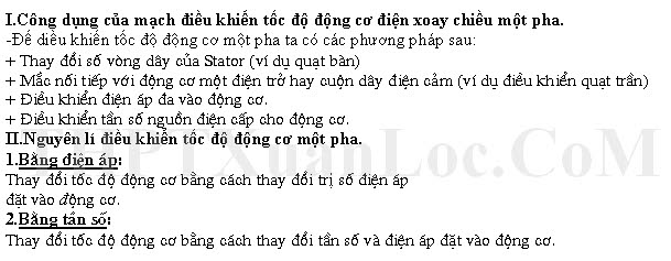 công - Tóm Tắt kiến thức Công Nghệ 12 của SGK - Bài 14 - 15 - 17   Cn15