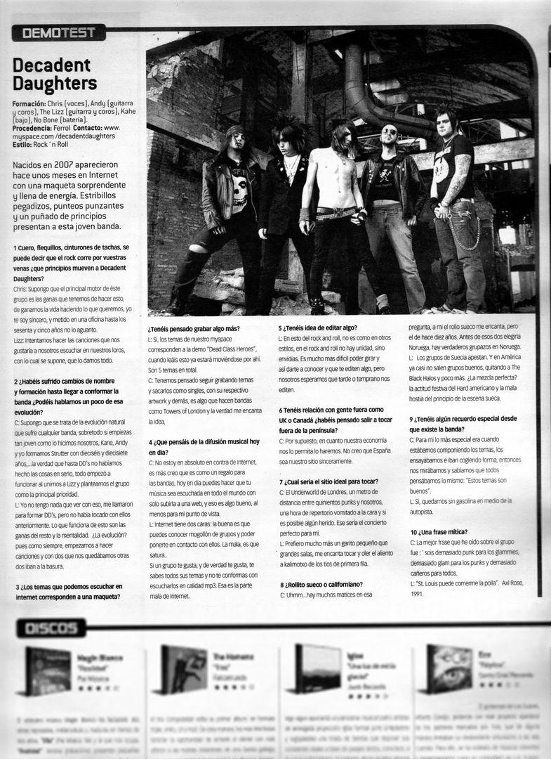 Entrevista para MondoSonoro Magazinexo8