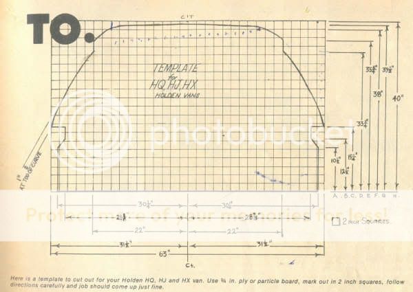 LOOKING 4 HOLDEN VAN ARCHWAY TEMPLATE POST Holdenarchway