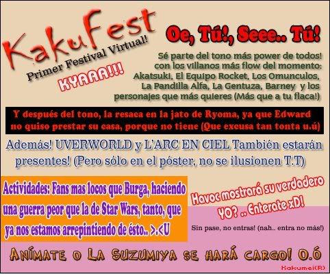 [.Kakufest.. Opinen!.] KakufestxP