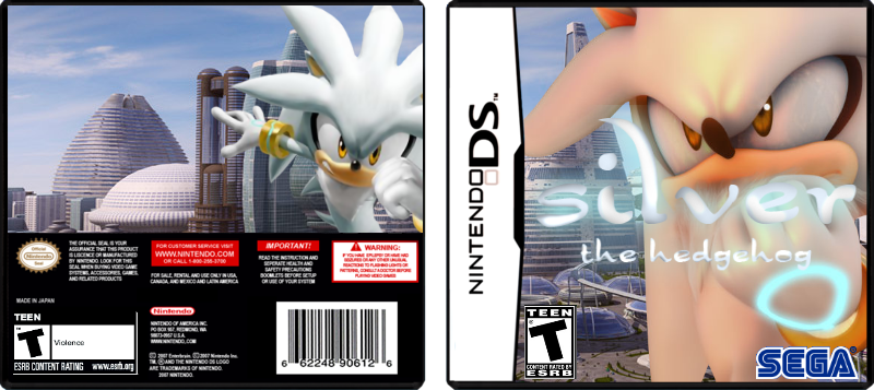 silver the hedgehog SilverDSBox