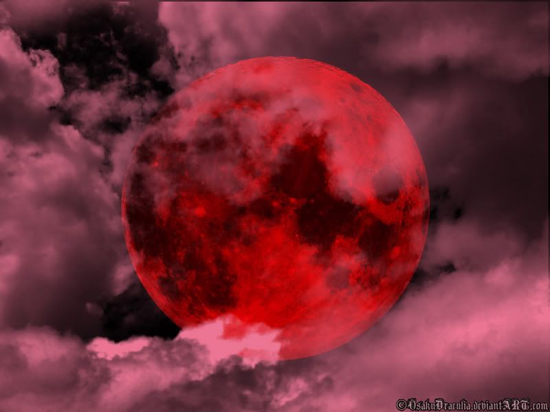 دعوة لكل أقمار جنيفا اثبت وجودك بصورة رائعة للقمر The_Red_Moon_by_OsakuDraculia