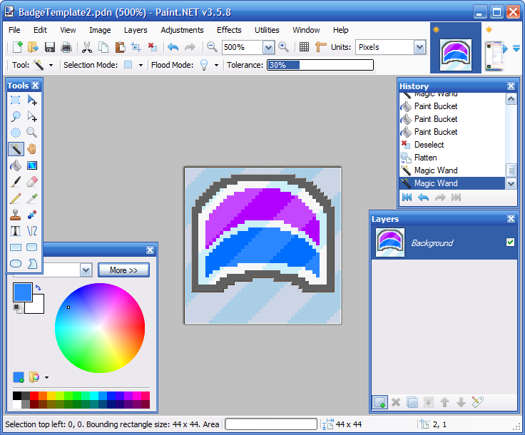 4th Gen Badge Tutorial  11