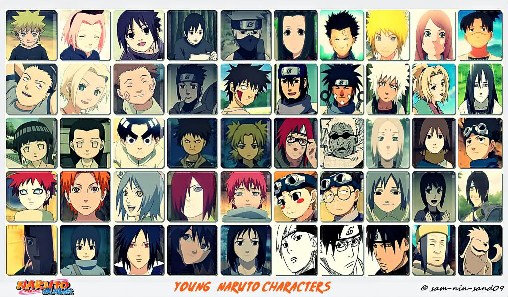 ｡◕‿◕｡ Vườn trẻ Naruto ✿♥‿♥✿ Young_naruto_characters_by_sam_nin_sand09-d3g08fo