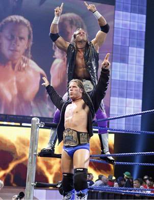 "The Rated-R Entourage" Curt Hawkins and Zack Ryder  CurtHawkinsZackRyderasWWETagTeamCha