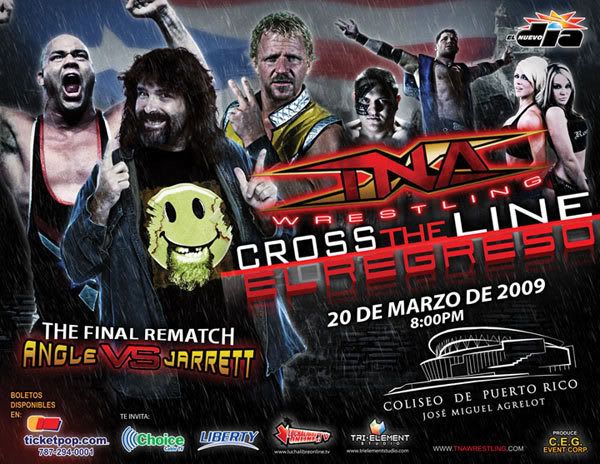 poster Oficial de el evento TNA Impact el regreso lo vieron primero aqui Prevent