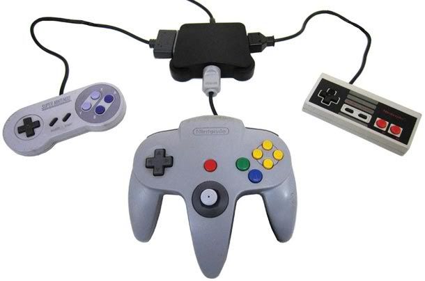 Nes, Snes E N64 No Seu Wii Retro_adapter