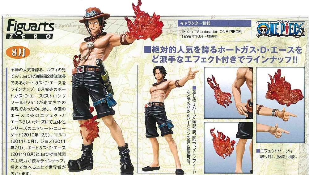 Portgas D. Ace Figuarts ZERO -One Piece- (Bandai) 699107