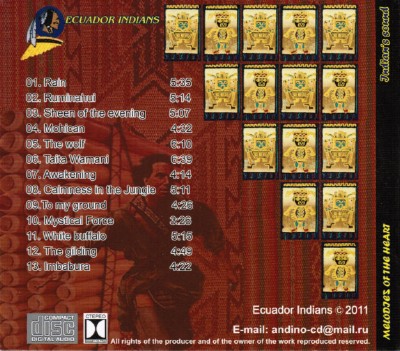  Ecuador Artists - Melodies Of The Heart - Indian's Sound (2011) 9b6e131c3da7c31237e9879813eac317