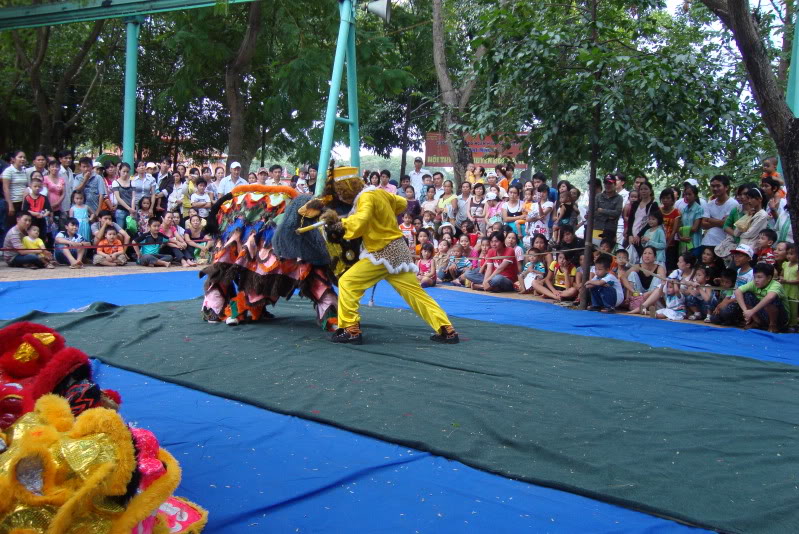 Viếng thăm Đoàn Lân Sư Rồng Vovinam Phù Đổng của Đoàn Lân San Jose DSC02222