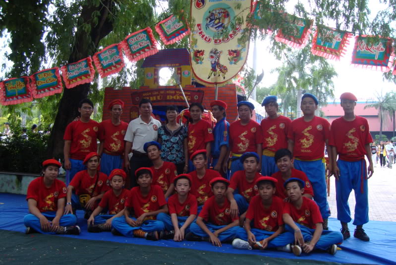 Viếng thăm Đoàn Lân Sư Rồng Vovinam Phù Đổng của Đoàn Lân San Jose DSC02226