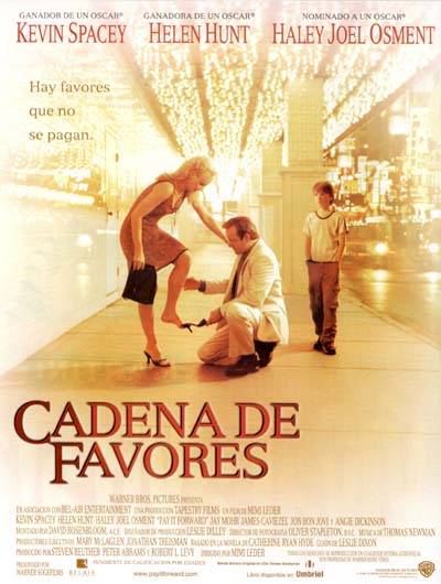 Cadena de favores ("Pay It Forward") Cadenadefavores