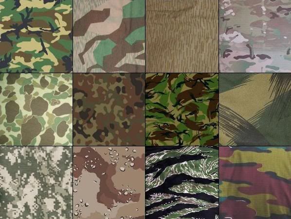 Camouflage Pattern IQ quiz Camouflage_Patterns