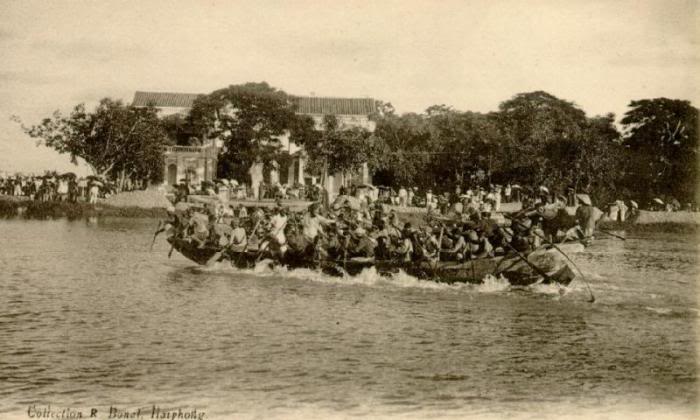 Sài Gòn - Hà Nội Xưa ( hình sưu tầm ) Haiphong_bateau