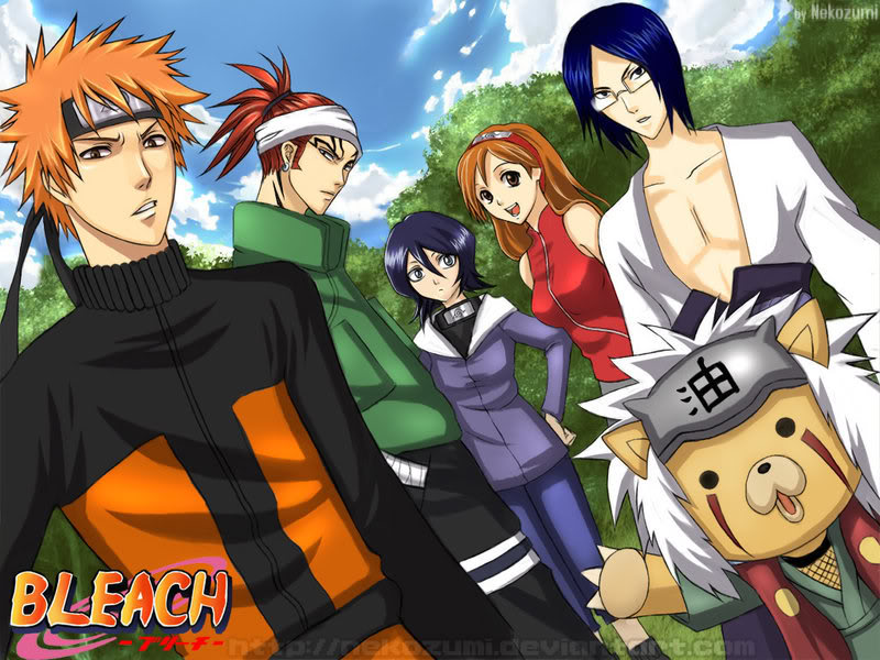 personajes parecidos entre sii o,O BLEACH-Naruto