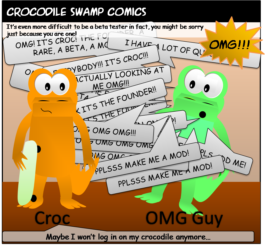 Mini Comic #1 CrocodileSwampMiniComic1