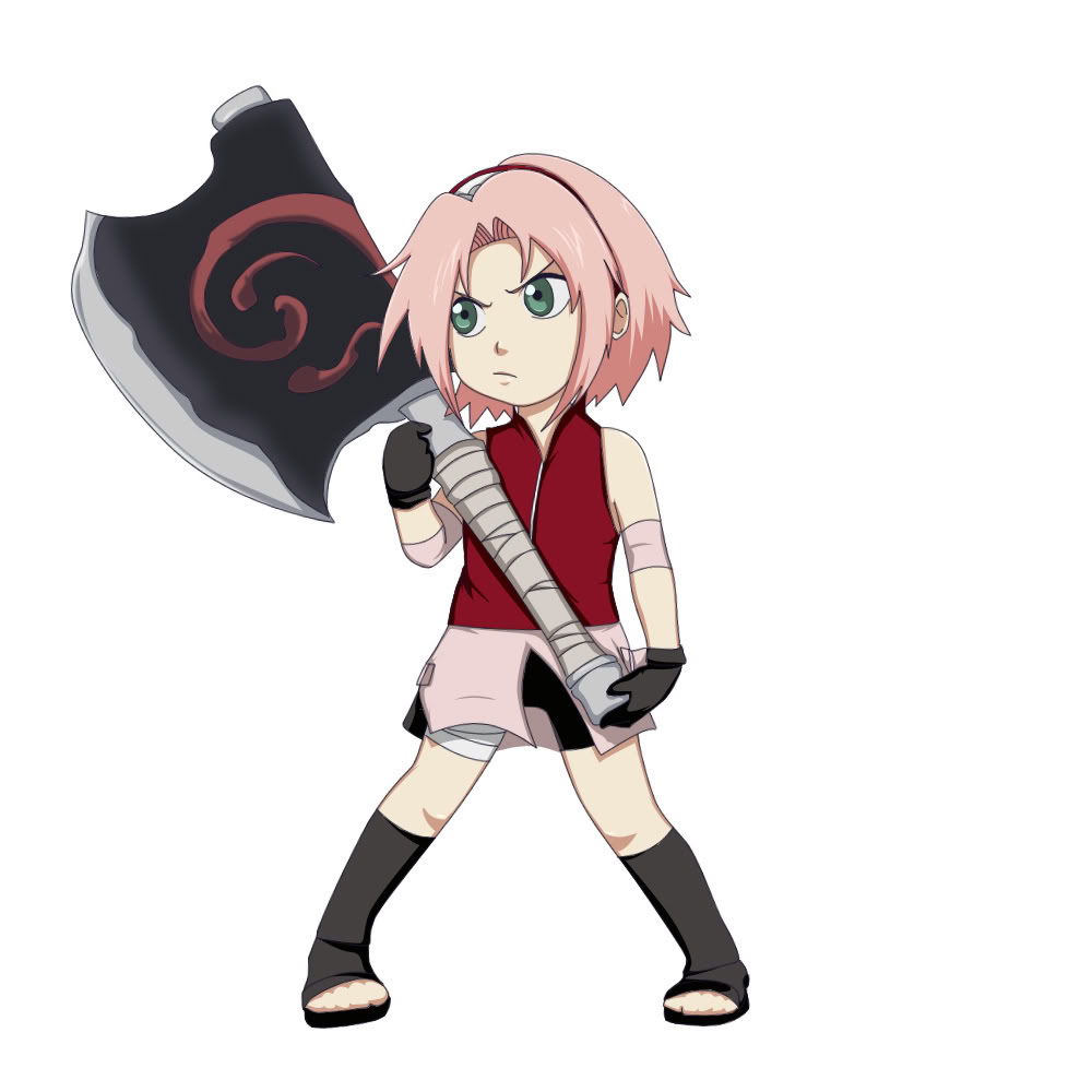 Fan Club Naruto Sakura_has_an_axe_by_gabzillaz