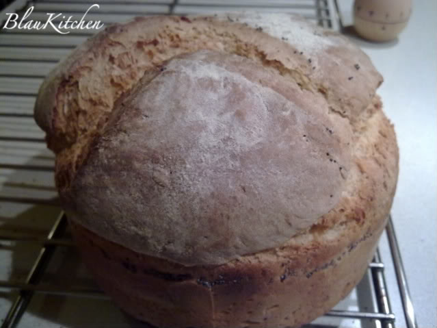 Pan de pueblo con semillas de amapolas (Thermomix) 20042011862