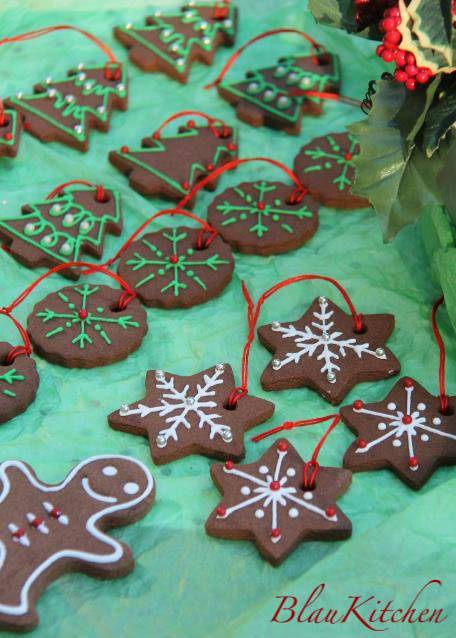 Galletas decoradas para el día de Navidad NavChoco