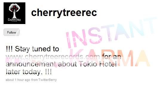 Novidades do Tokio Hotel na Cherry Tree Records! Cherrytree_ik