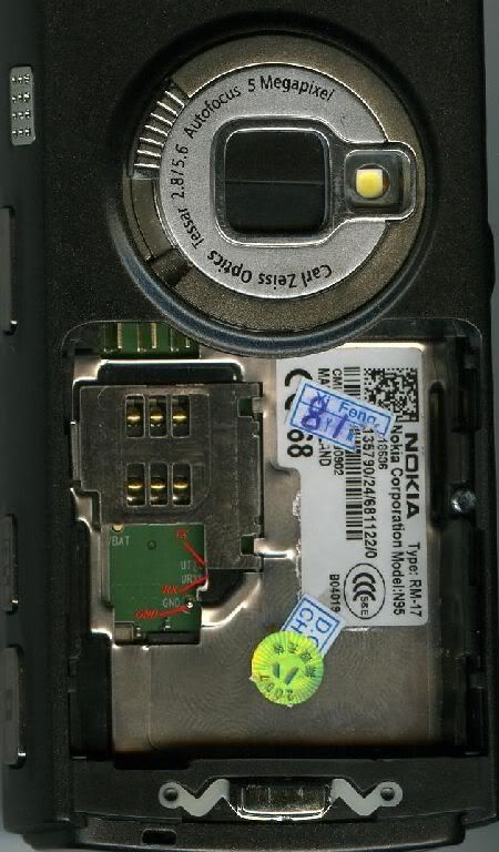 pin out n95 Nokia-N95-8GB-RM-17