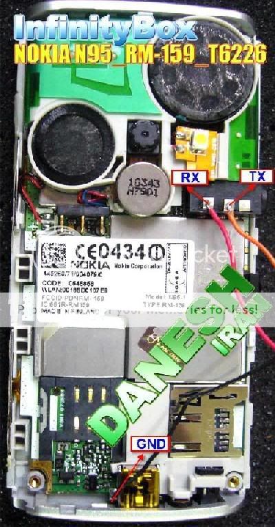 pin out n95 Nokia-N95-RM-159